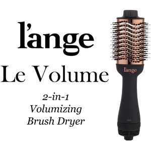 L'ANGE HAIR Le Volume 2-in-1 Volumizing Brush Blow Dryer- Black 75MM- USED ONCE!